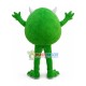 Green Monocular With Small Horns Mascot Costume Green Monocular With Small Horns Mascot Costume