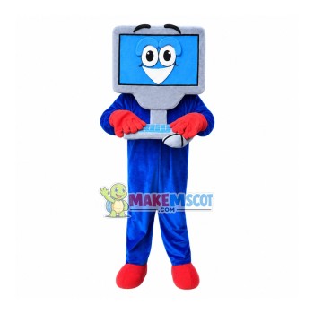 Complete Computer Equipment Mascot Costume
