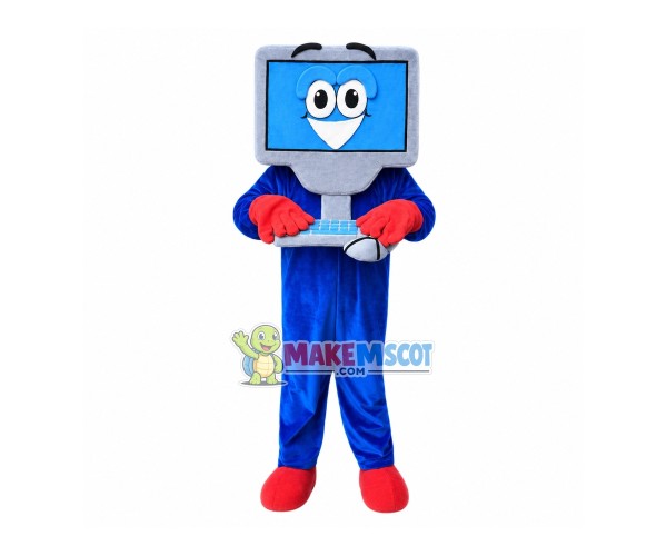 Complete Computer Equipment Mascot Costume Complete Computer Equipment Mascot Costume