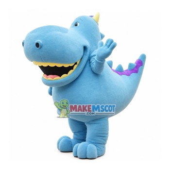 Big Mouth Short Dinosaur Mascot Costume