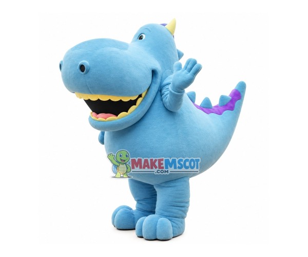 Big Mouth Short Dinosaur Mascot Costume Big Mouth Short Dinosaur Mascot Costume