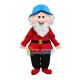 Wise Dwarf With Red Outfit Mascot Costume Wise Dwarf With Red Outfit Mascot Costume
