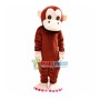Melancholy Brown Monkey Mascot Costume