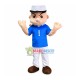 Popeye the Sailor In Blue Suit Mascot Costume