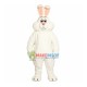 Easter White Rabbit Mascot Costume Easter White Rabbit Mascot Costume