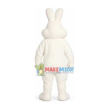 Easter White Rabbit Mascot Costume Easter White Rabbit Mascot Costume
