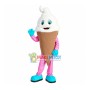 Marshmallow Ice Cream Cone Mascot Costume