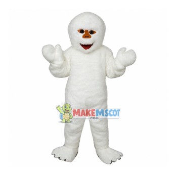 Pure White Plush Orangutan Mascot Costume Pure White Plush Orangutan Mascot Costume