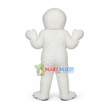 Pure White Plush Orangutan Mascot Costume Pure White Plush Orangutan Mascot Costume