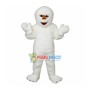 Pure White Plush Orangutan Mascot Costume