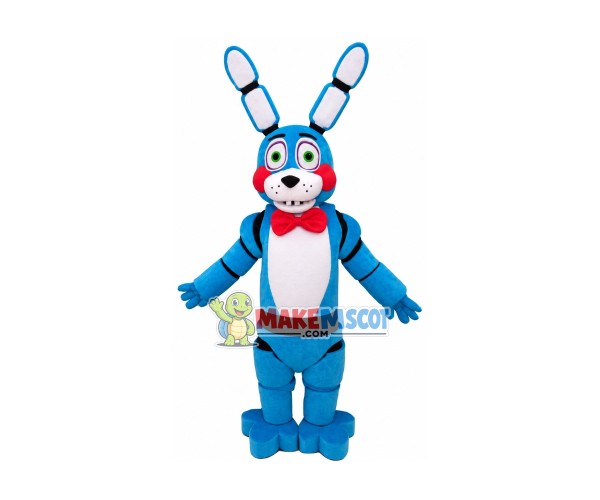 Toy Bonnie of Five Night at Freddys Mascot Costume Toy Bonnie of Five Night at Freddys Mascot Costume