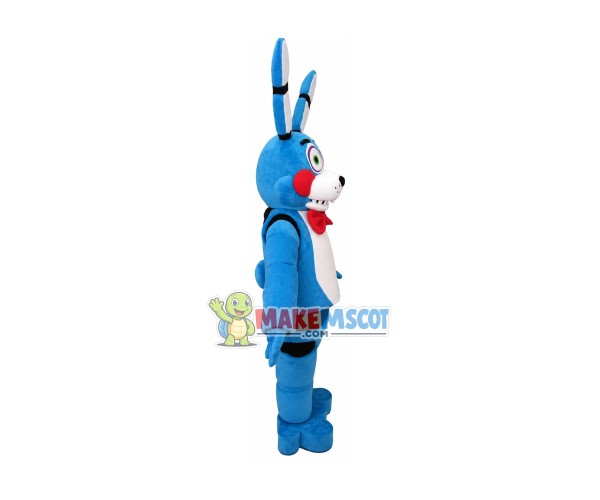 Toy Bonnie of Five Night at Freddys Mascot Costume Toy Bonnie of Five Night at Freddys Mascot Costume