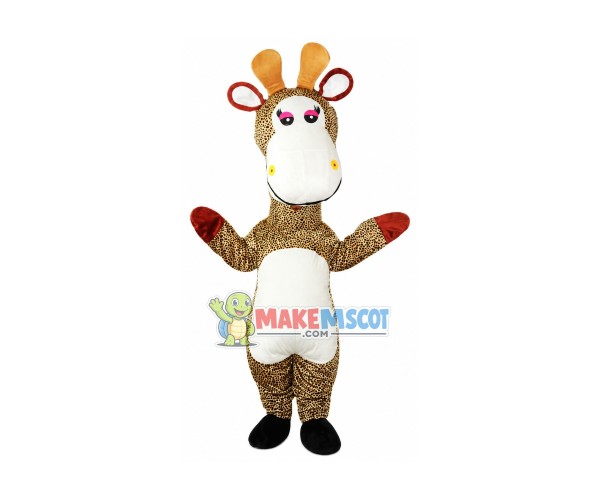 Enchanting Dancing Giraffe Mascot Costume