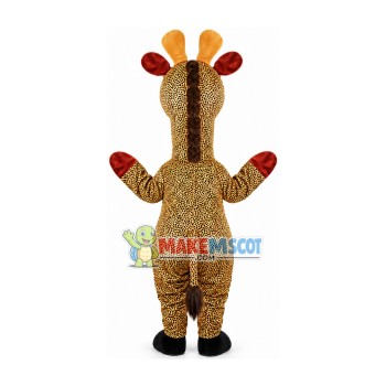 Enchanting Dancing Giraffe Mascot Costume Enchanting Dancing Giraffe Mascot Costume