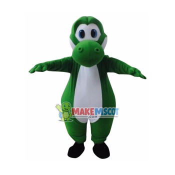 Lifesome Green Dinosaur Baby Mascot Costume