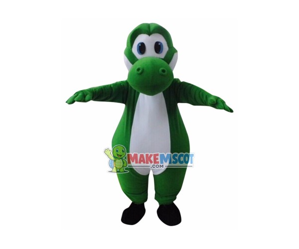 Lifesome Green Dinosaur Baby Mascot Costume Lifesome Green Dinosaur Baby Mascot Costume