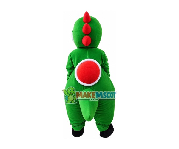 Lifesome Green Dinosaur Baby Mascot Costume Lifesome Green Dinosaur Baby Mascot Costume