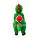 Lifesome Green Dinosaur Baby Mascot Costume Lifesome Green Dinosaur Baby Mascot Costume