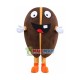 Funny Cartoon Coffee Bean Mascot Costume Funny Cartoon Coffee Bean Mascot Costume