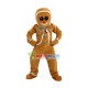 Christmas Caramel Gingerbread Man Mascot Costume Christmas Caramel Gingerbread Man Mascot Costume