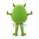 Green Monocular Mascot Cartoon Costume Green Monocular Mascot Cartoon Costume
