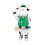 Enthusiastic Volunteer Cow Mascot Costume