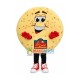 Pie of The Mexican Restaurant Mascot Costume Pie of The Mexican Restaurant Mascot Costume