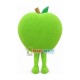 Interesting Cartoon Apple With Big Smile Mascot Costume Interesting Cartoon Apple With Big Smile Mascot Costume
