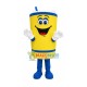 Full Glass of Sparkling Water Mascot Costume