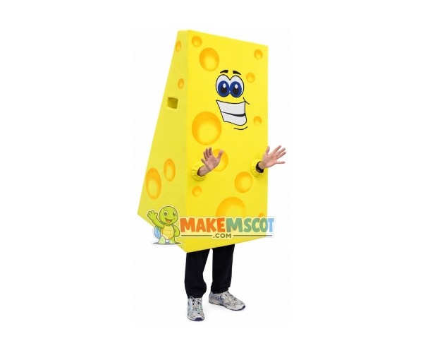 Piece of Butter Cheese Mascot Costume