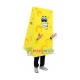 Piece of Butter Cheese Mascot Costume Piece of Butter Cheese Mascot Costume