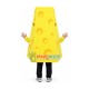 Piece of Butter Cheese Mascot Costume Piece of Butter Cheese Mascot Costume