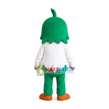 Cabbage Taoist With Glasses Mascot Costume Cabbage Taoist With Glasses Mascot Costume