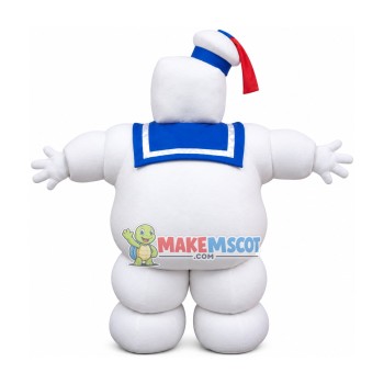 Halloween Marshmallow Man of Ghostbusters Mascot Costume