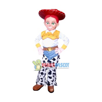 Helpful Cowgirl Tracey Mascot Costume