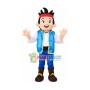 Capable Turban Boy Mascot Costume