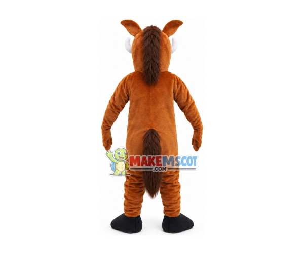 Fierce Wild Boar With Long Fangs Mascot Costume Fierce Wild Boar With Long Fangs Mascot Costume