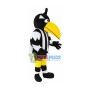 Star Cape Black Woodpecker Mascot Costume
