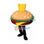 Huge Cheese Beef King Burger Mascot Costume