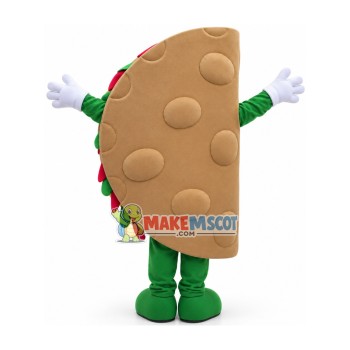 Spanish Spicy Burrito Mascot Costume Spanish Spicy Burrito Mascot Costume