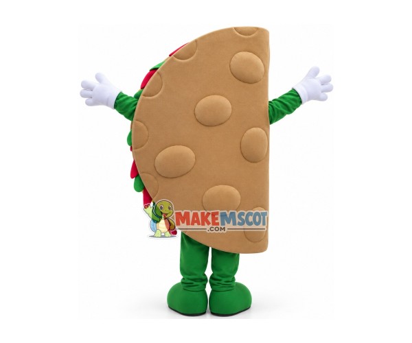 Spanish Spicy Burrito Mascot Costume Spanish Spicy Burrito Mascot Costume