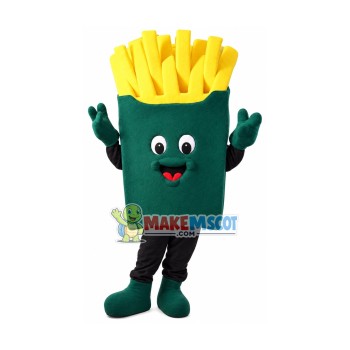 Full Pack of Cheese Sticks Mascot Costume Full Pack of Cheese Sticks Mascot Costume