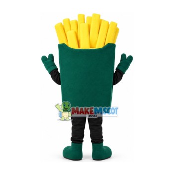 Full Pack of Cheese Sticks Mascot Costume Full Pack of Cheese Sticks Mascot Costume