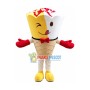 Mango Vanilla Cone Ice Cream Mascot Costume