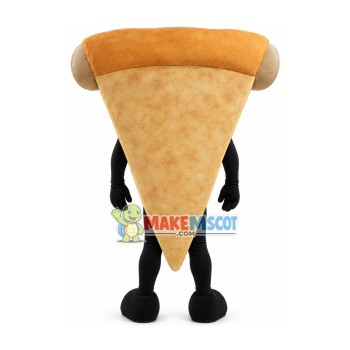 Piece of Bacon Mushroom Pizza Mascot Costume Piece of Bacon Mushroom Pizza Mascot Costume