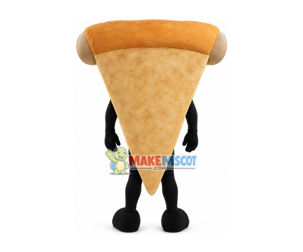 Piece of Bacon Mushroom Pizza Mascot Costume