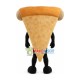 Piece of Bacon Mushroom Pizza Mascot Costume