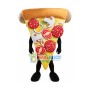 Piece of Bacon Mushroom Pizza Mascot Costume