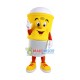 Drink Cup With Yellow Sleeve Mascot Costume Drink Cup With Yellow Sleeve Mascot Costume