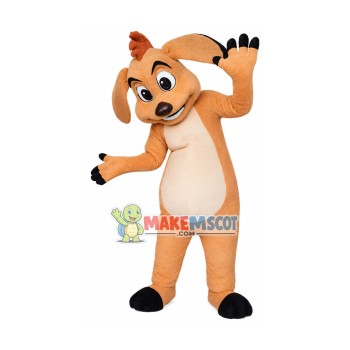 Naughty Dog Mascot Adult Costume